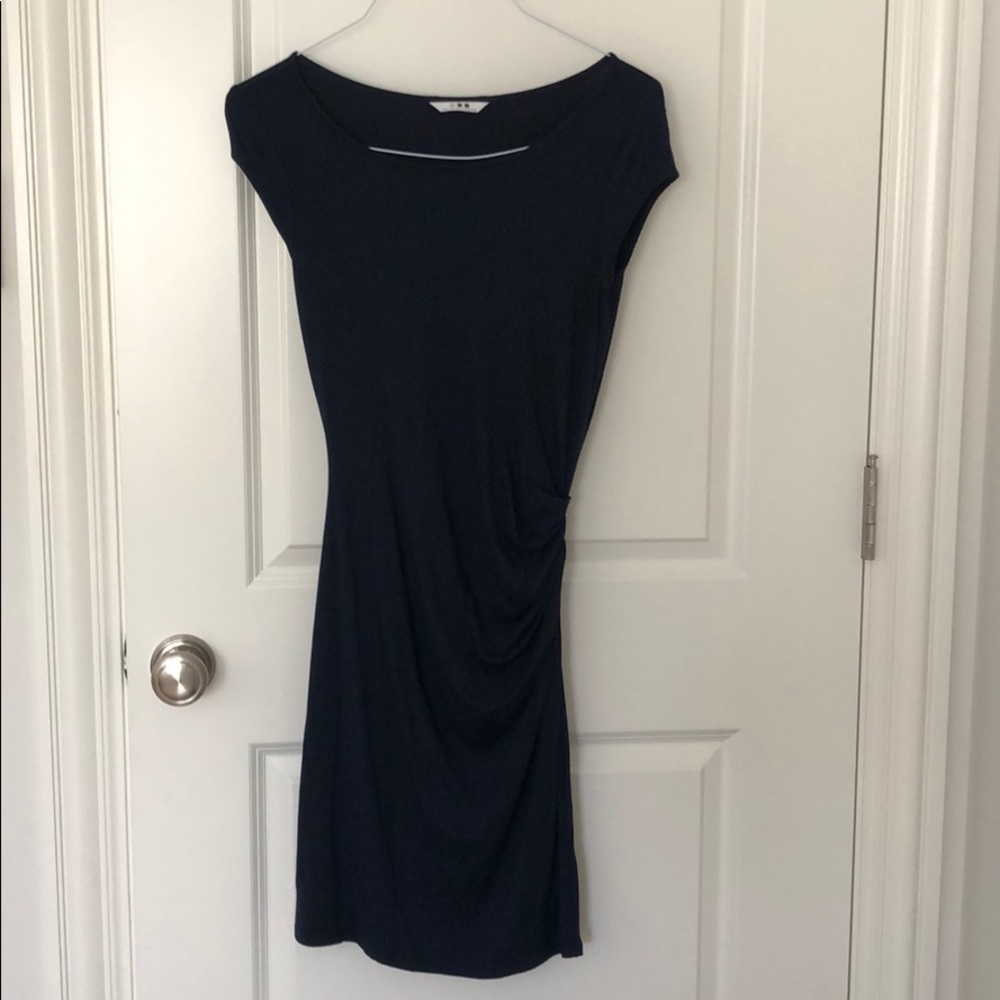 Three Dots navy dress
